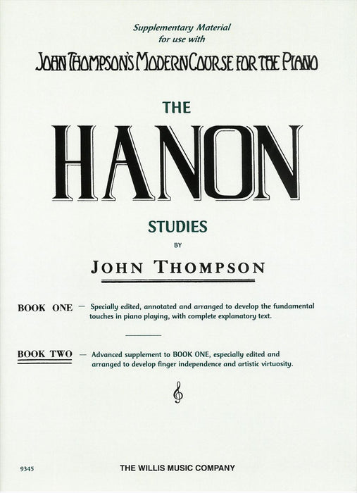 Hanon Studies Book Two　-J.Thompson Madern Course