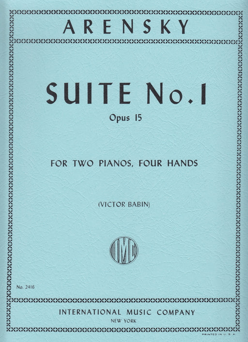 Suite No.1 Op.15