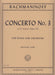 CONCERTO No.3 in D minor, Op.30 for Piano & Orchestra