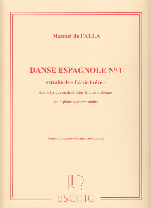 Danse Espagnole No.1 extraite de "La vie breve" (1P4H)