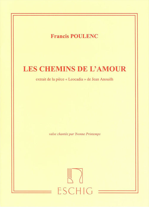 Les Chemins De L'Amour(歌+ピアノ伴奏)