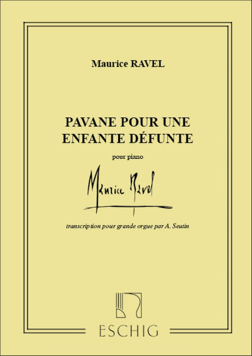 Pavane pour une infante defunte