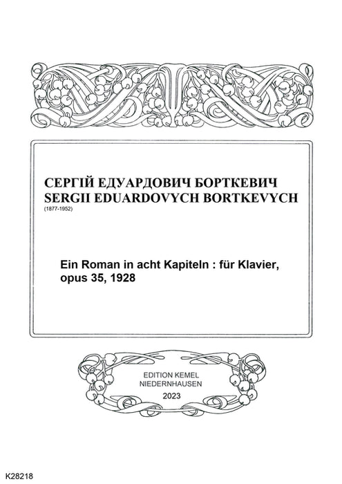 Ein Roman in acht Kapiteln op.35