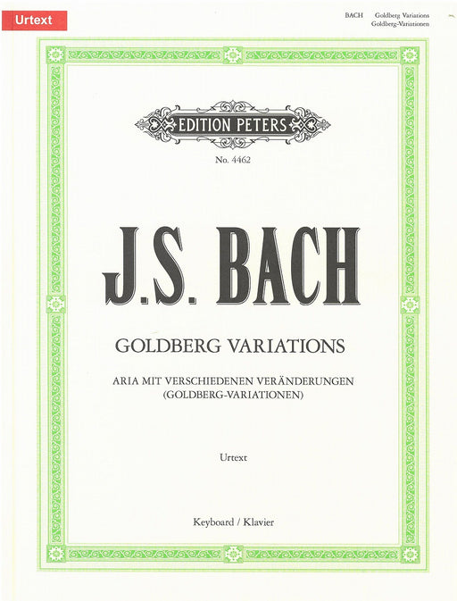 Aria mit verschiedenen veranderungen (Goldberg-Variation) URTEXT