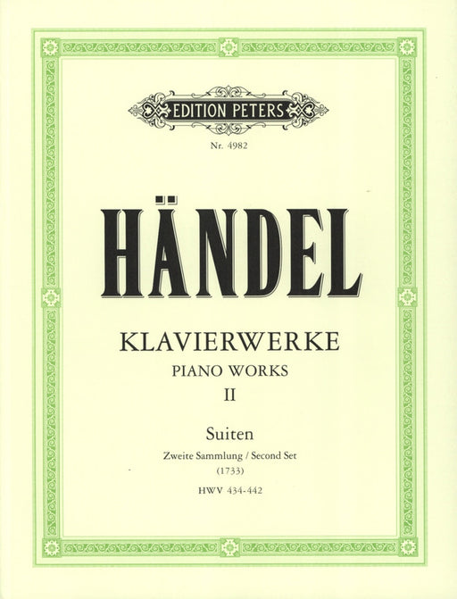 Klavierwerke Band 2 Suiten(1733)