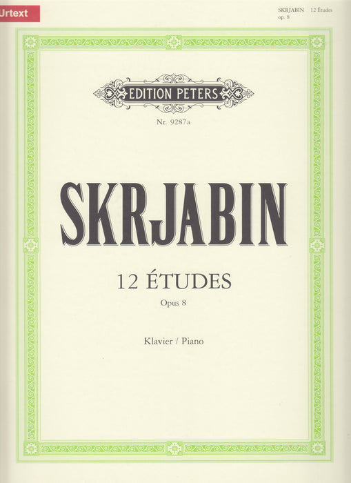 12 Etudes Op.8 URTEXT