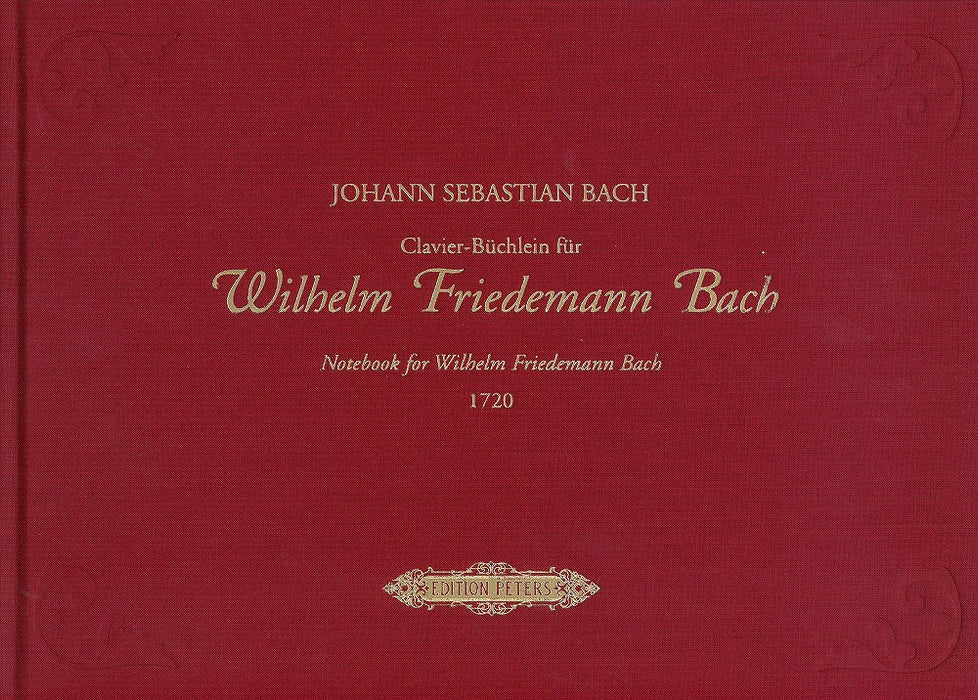 Clavier-Buchlein fur Wilhelm Friedemann Bach 1720 (布装)