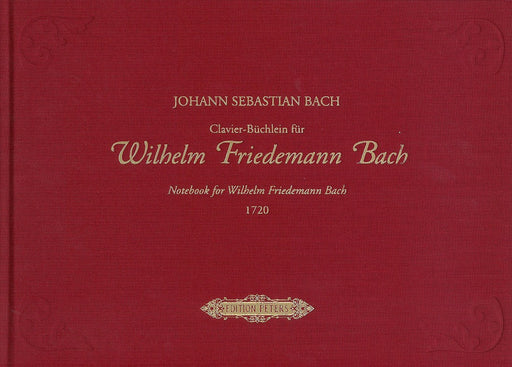 Clavier-Buchlein fur Wilhelm Friedemann Bach 1720 (布装)