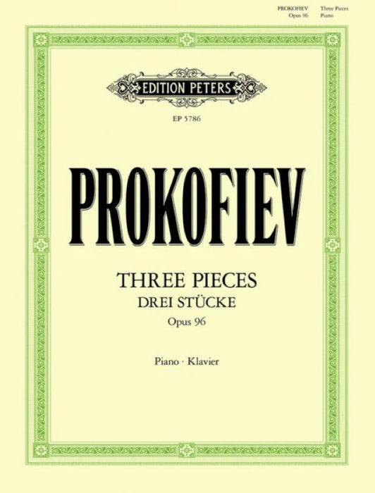 Three Pieces Op.96 (1941/42)