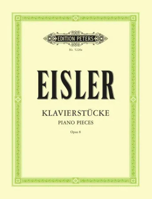 Klavierstucke op.8