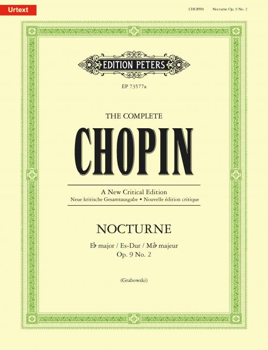 Nocturne Es-Dur Op.9 No.2 [A New Critical Edition] - ノクターン 変