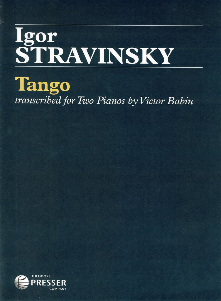 Tango - タンゴ (2台4手編曲) - ストラヴィンスキー — 楽譜専門店