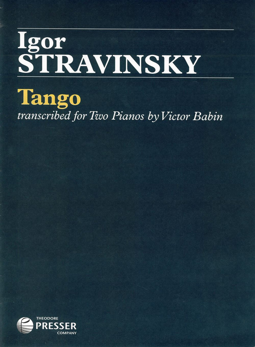 Tango - タンゴ (2台4手編曲) - ストラヴィンスキー — 楽譜専門店 Tango - タンゴ (2台4手編曲) - ストラヴィンスキー — 楽譜専門店