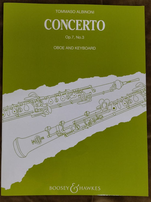 [理由あり品]Concerto Op.7 No.3 for Oboe and Piano