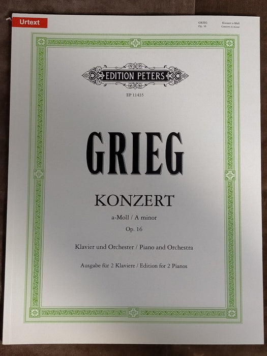 [理由あり品]KONZERT Op.16 a-moll