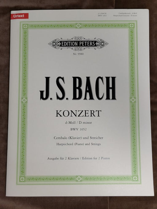 [理由あり品]Konzert Nr.1 fur Cembalo(Klavier) und Streicher BWV1052 d-moll