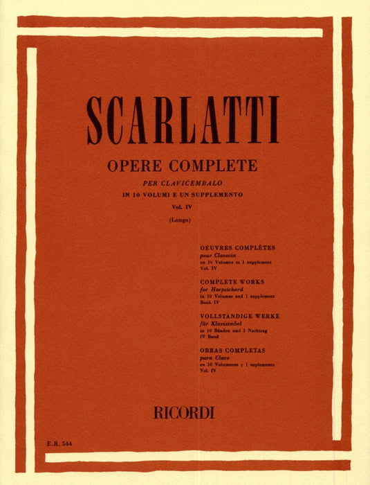 Complete Works for Harpsichord Vol.4 [No.151-200]