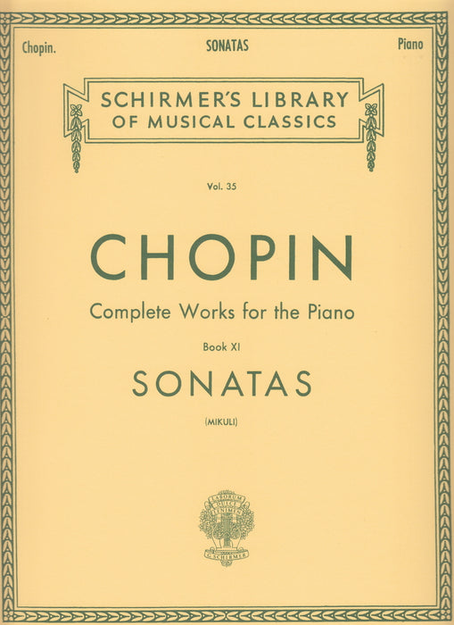 Complete Works fot the Piano Book 11 SONATAS [Mikuli]