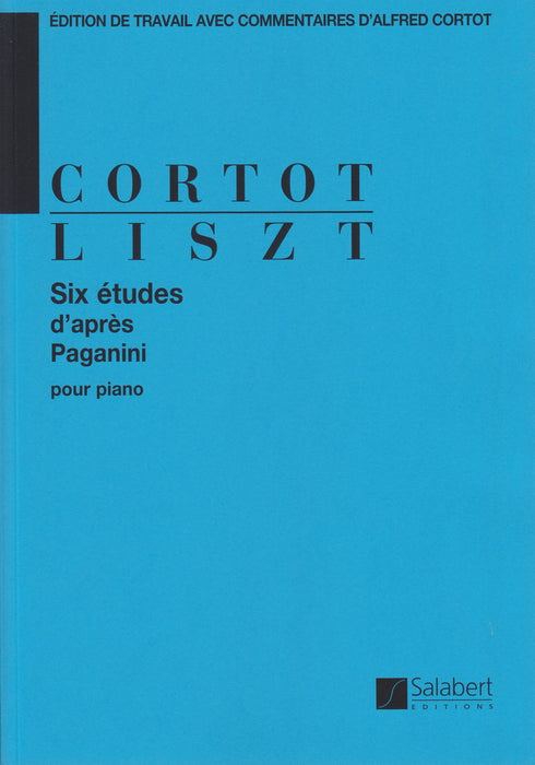 6 etudes d'apres Paganini [Cortot]