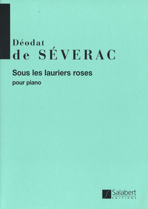 Sous les lauriers roses pour piano