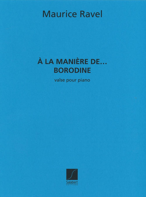 A la maniere de … Borodine  valse pour piano