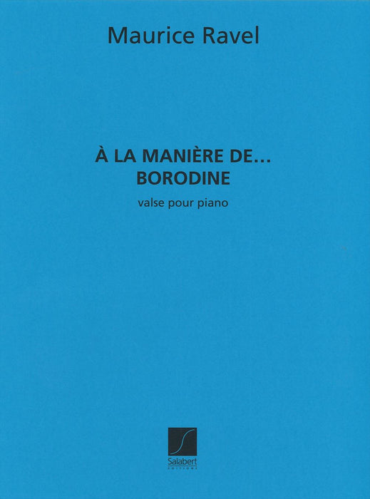 A la maniere de … Borodine  valse pour piano