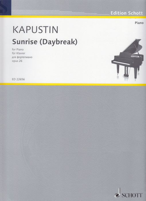 Sunrise(Daybreak) Op.26