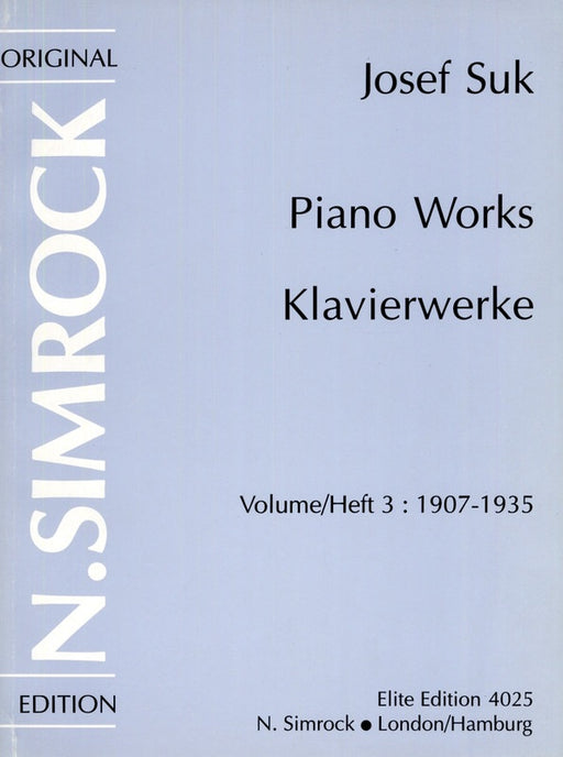 Piano Works   Band 3 (1907-1935)