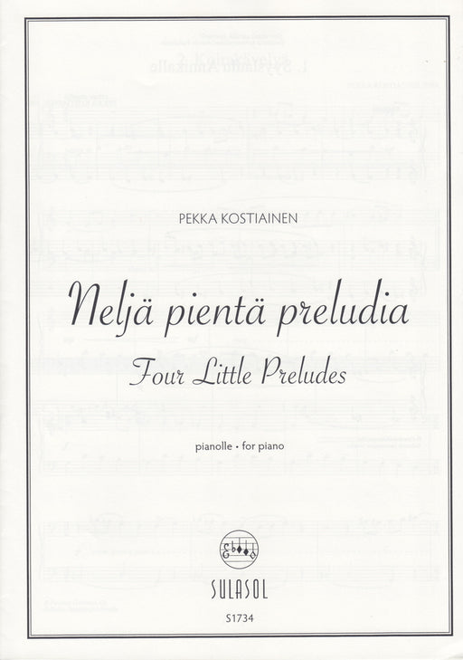 Nelja pienta preludia(Four Little Preludes)