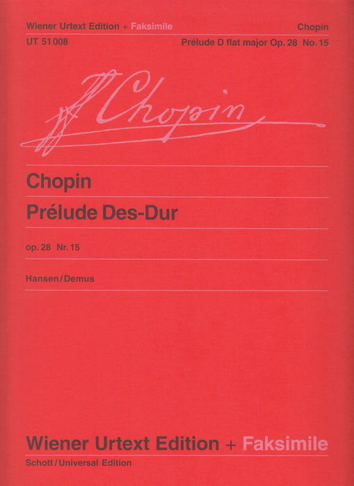 Prelude Des-Dur Op.28 Nr.15