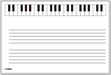 五線ホワイトボード（A3）