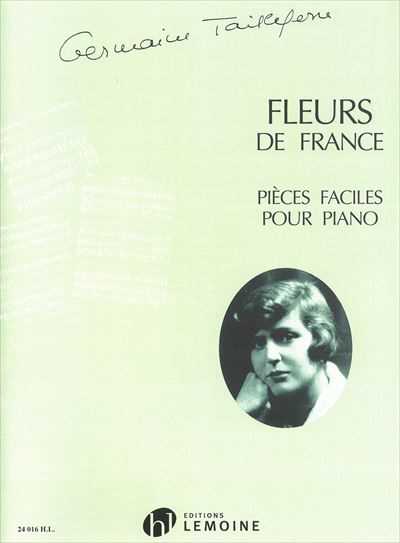 FLEURS DE FRANCE Pieces Faciles pour Piano