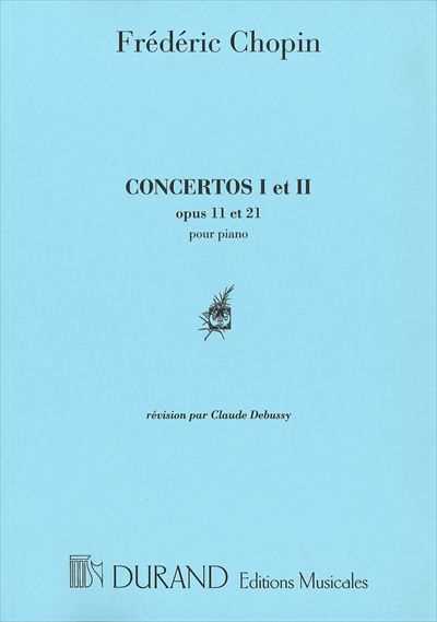 Concertos 1 Op.11 et 2 Op.21 pour piano (Debussy)