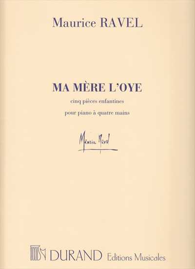 Ma mere l'oye - 5 pieces enfantines(1P4H)【数量限定】