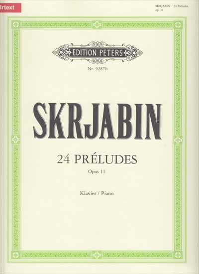 24 Preludes Op.11 URTEXT