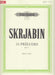 24 Preludes Op.11 URTEXT