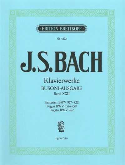 Busoni-Ausgabe Band 22