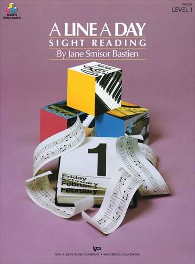 [英語版]Basics A Line A Day Sight Reading level 1