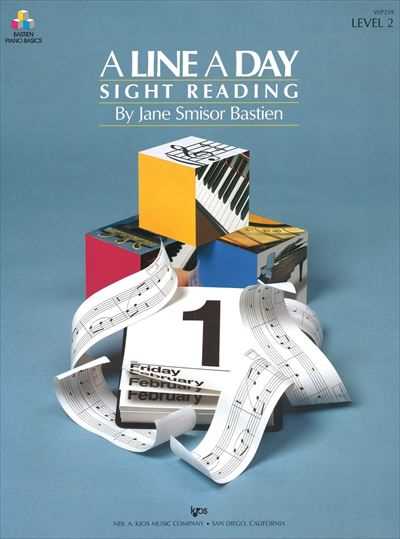[英語版]Basics A Line A Day Sight Reading level 2【数量限定】
