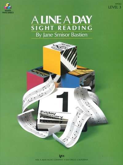 [英語版]Basics A Line A Day Sight Reading level 3