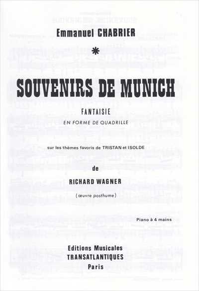 Souvernirs de Munich(1P4H) *POD