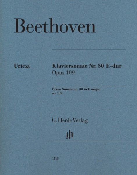 Klaviersonaten Nr.30 E-dur op.109