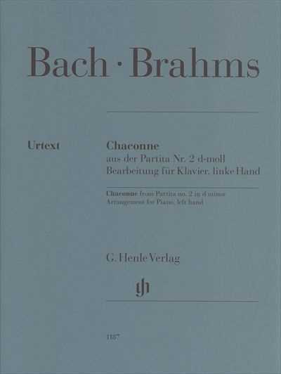 Chaconne aus der Partita Nr.2 d-moll (Johann Sebastian Bach), Bearbeitung fur Klavier, linke Hand