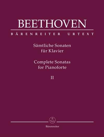Samtliche Sonaten fur Klavier II
