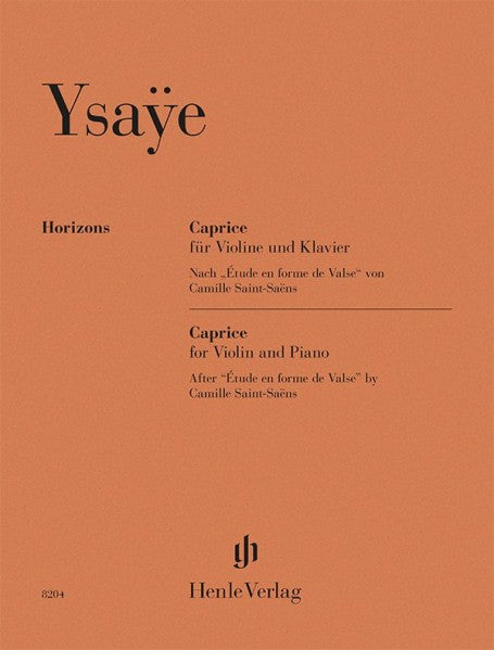 Caprice fur Violine und Klavier nach Saint-Saens