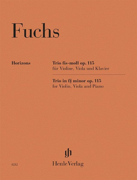 Trio fis-moll Op.115 fur Violine, Viola und Klavier