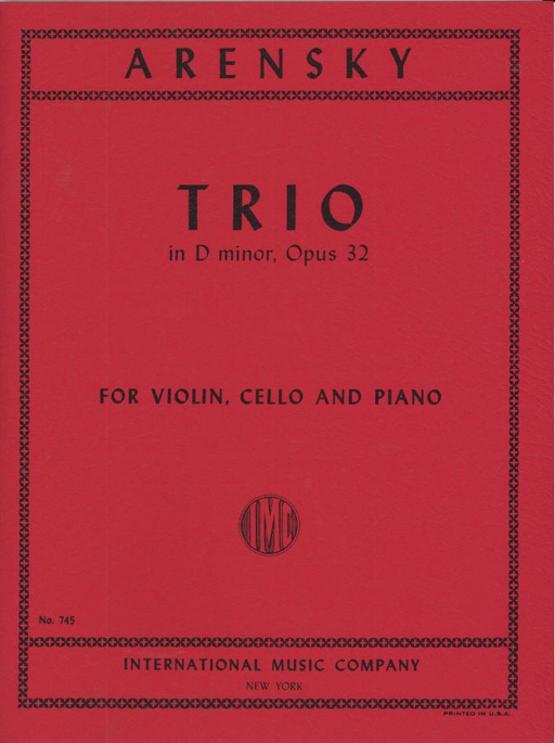 Trio in D minor Op.32