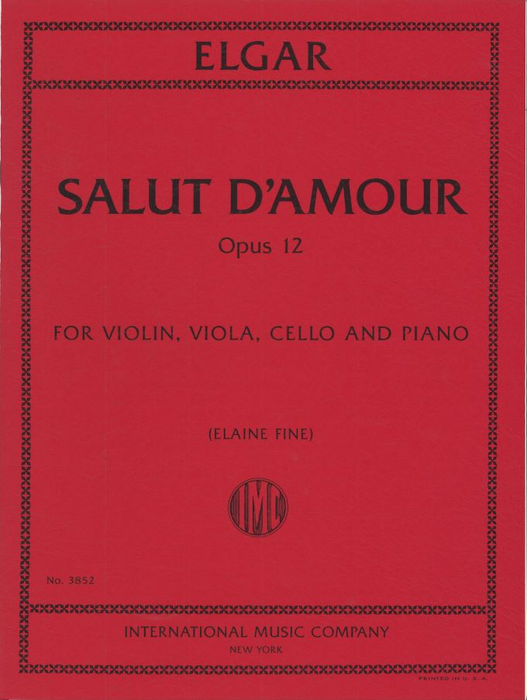 Salut d'Amour Op.12 (piano quartets)