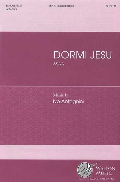 Dormi Jesu [SSAA]