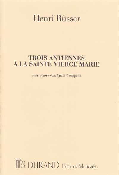 Trois Antiennes Op.115